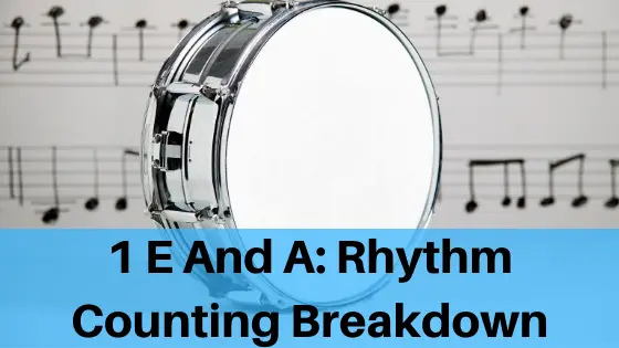 image 1 e and a: rhythm counting breakdown
