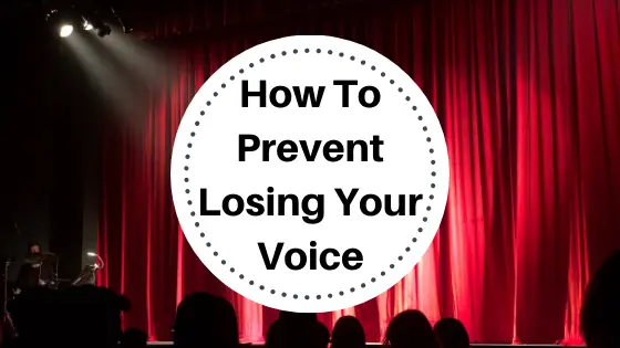 image how to prevent losing your  voice