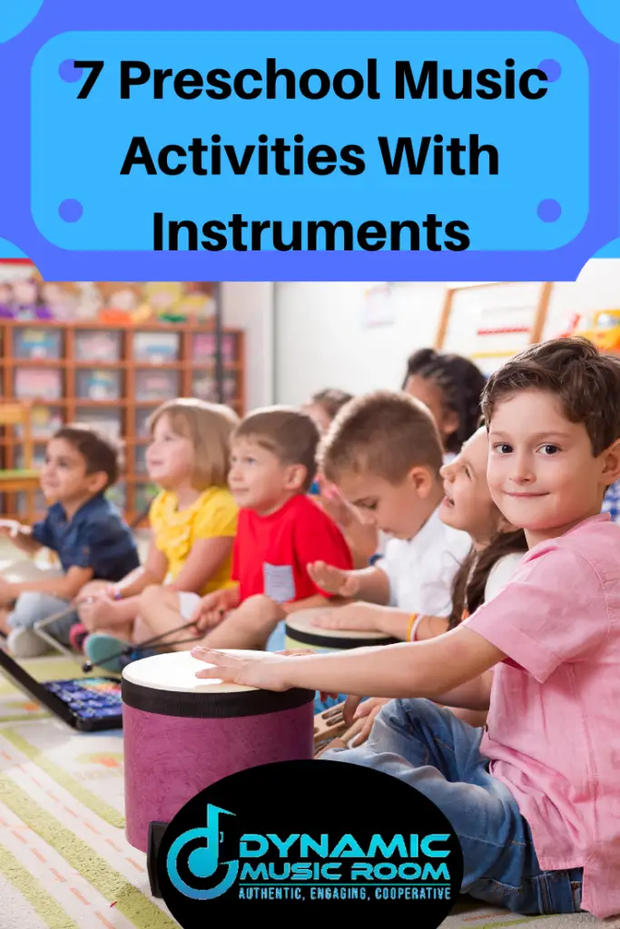 image 7 preschool music activities with instruments pin