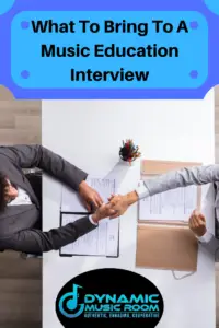 image what to bring to a music interview pin
