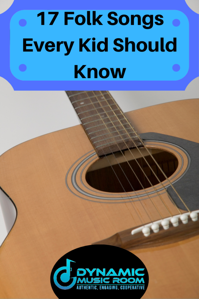 image 17 folk songs every kid should know pin