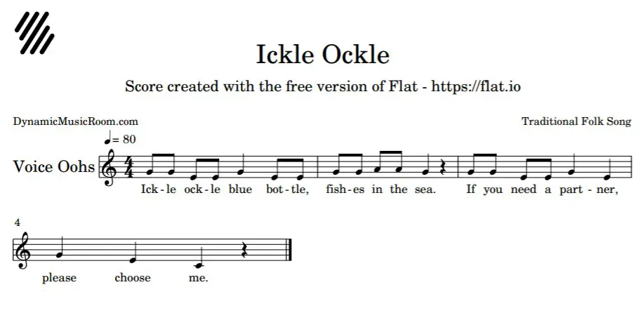 image ickle ockle notation