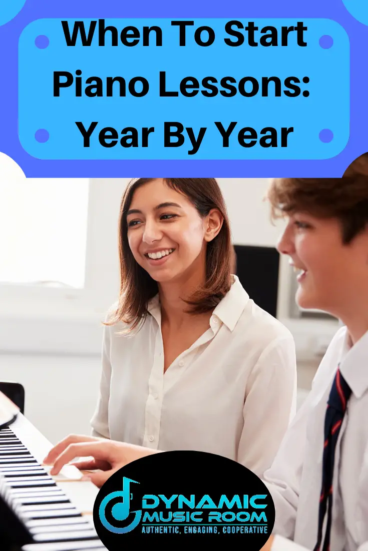 image wen to start piano lessons: year by year pin