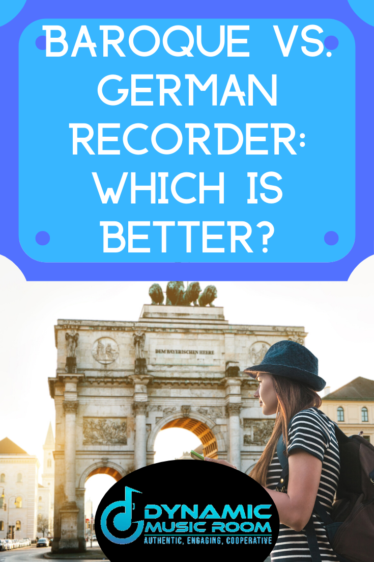 image baroque vs. german recorder pin