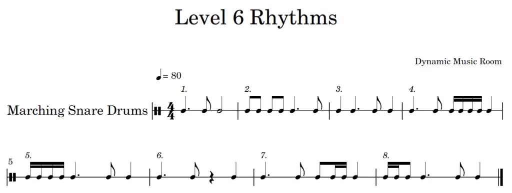 rhythms 6