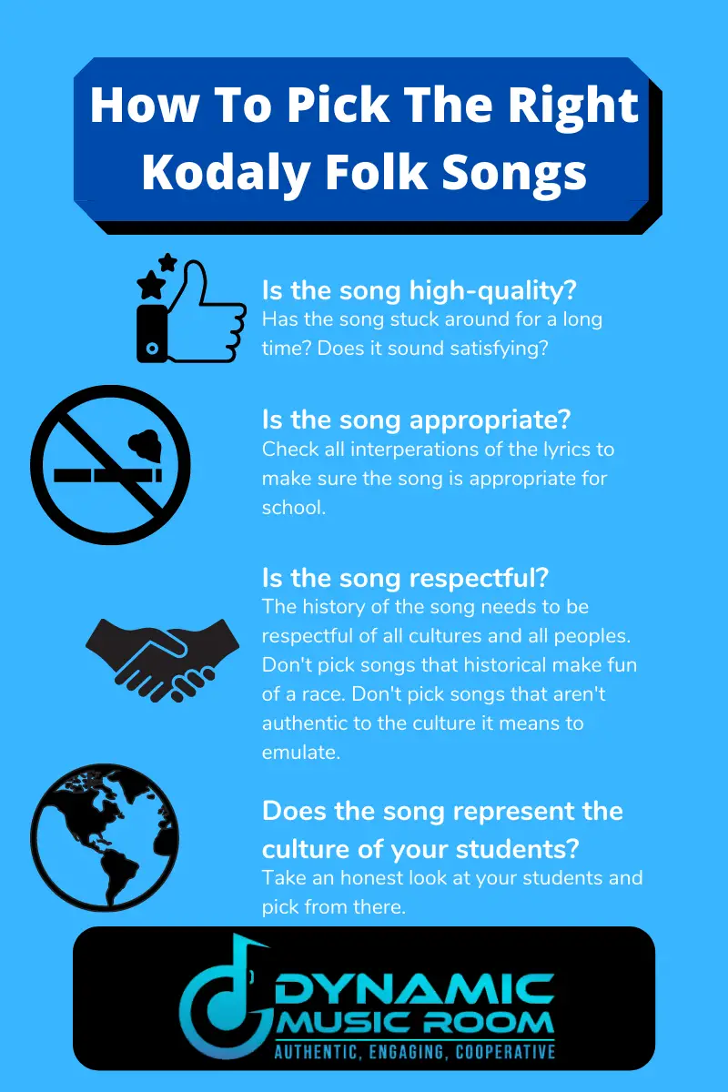 how to pick the right kodaly folk songs info