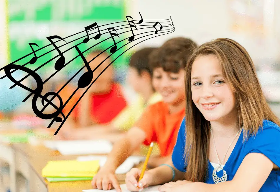 music activities for middle school banner