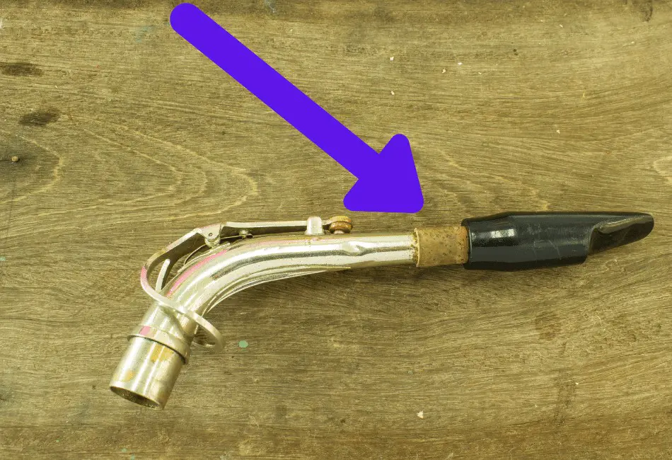 how to replace a saxophone neck cork